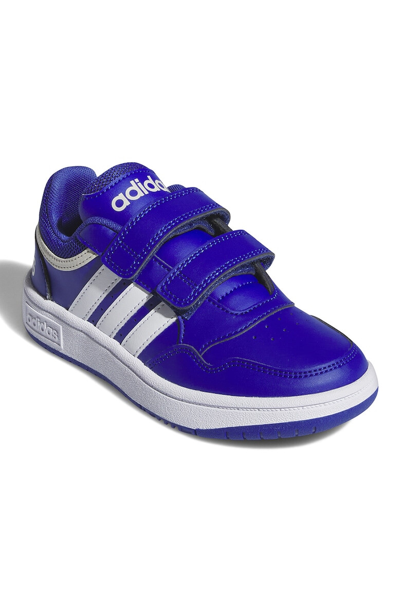 adidas Sportswear Pantofi sport de piele ecologica cu velcro Hoops 3.0 - Pled.ro