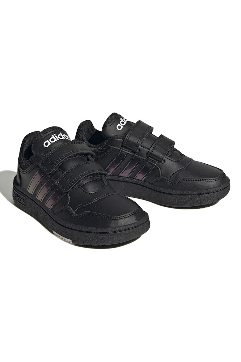 adidas Sportswear Pantofi sport de piele ecologica cu velcro Hoops 3.0 - Pled.ro