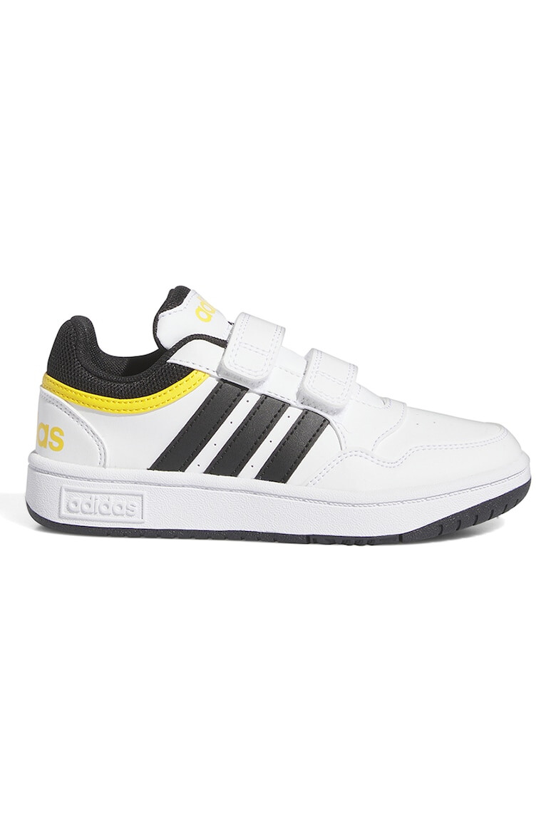 adidas Sportswear Pantofi sport de piele ecologica cu velcro Hoops 3.0 - Pled.ro