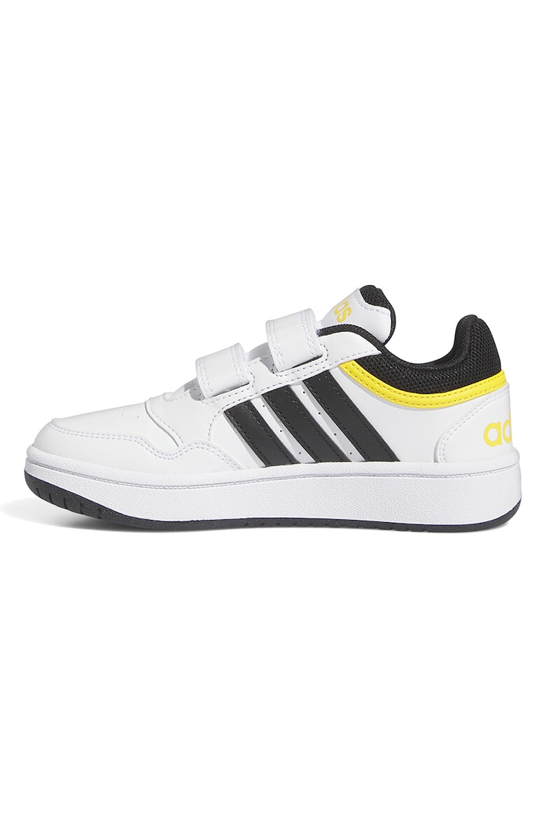 adidas Sportswear Pantofi sport de piele ecologica cu velcro Hoops 3.0 - Pled.ro