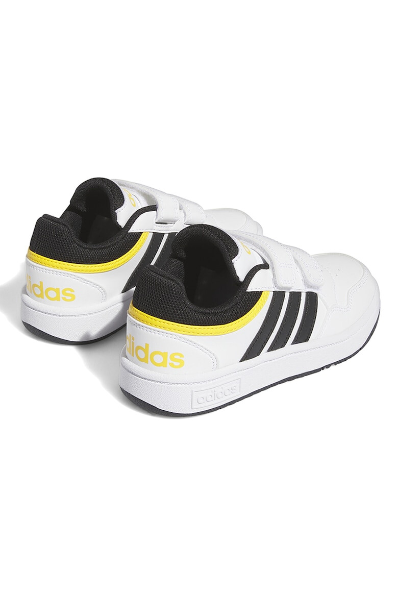 adidas Sportswear Pantofi sport de piele ecologica cu velcro Hoops 3.0 - Pled.ro