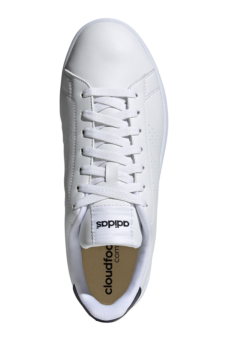 adidas Sportswear Pantofi sport din piele ecologica cu design perforat Advantage - Pled.ro