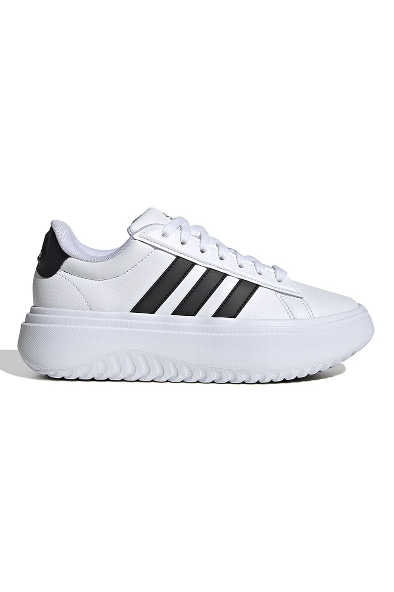 adidas Sportswear Pantofi sport flatform de piele ecologica Grand Court - Pled.ro