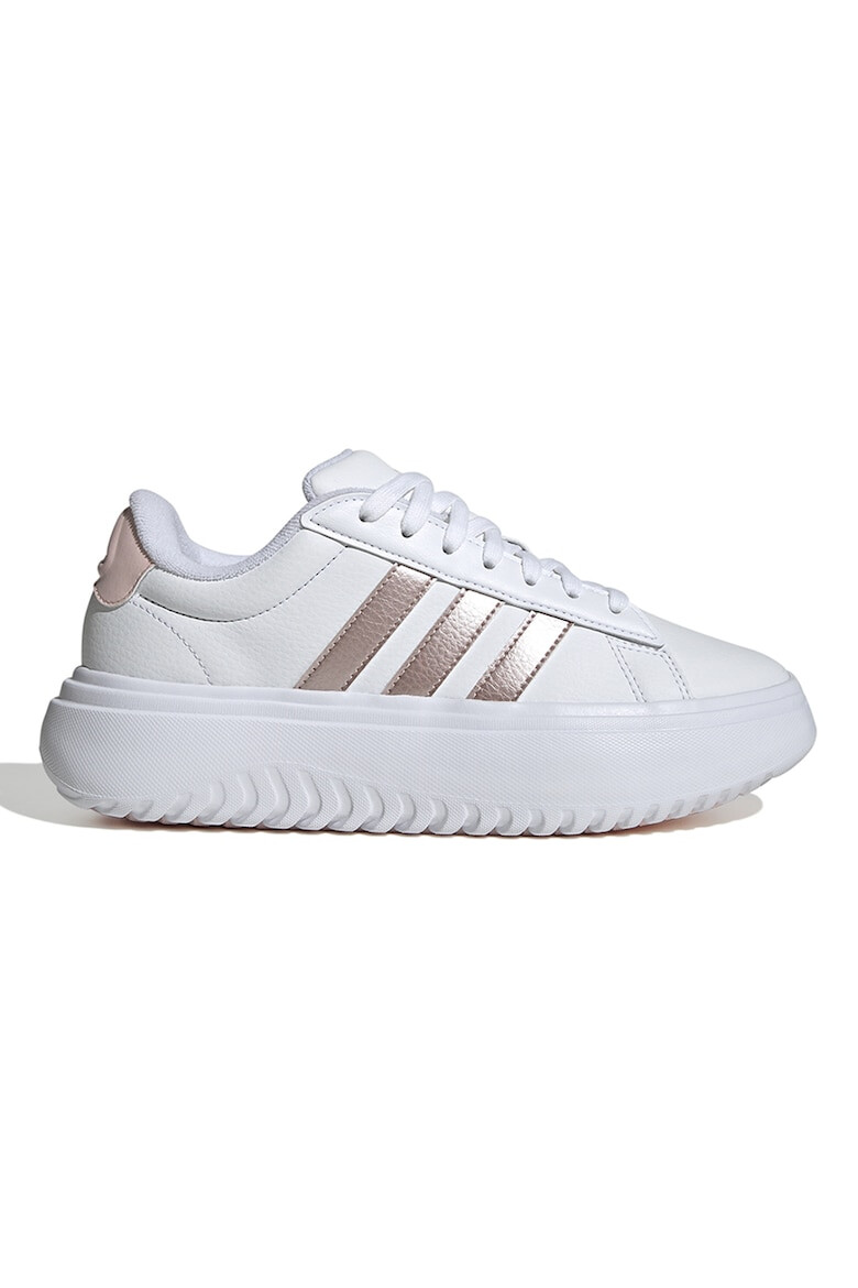 adidas Sportswear Pantofi sport flatform de piele ecologica Grand Court - Pled.ro