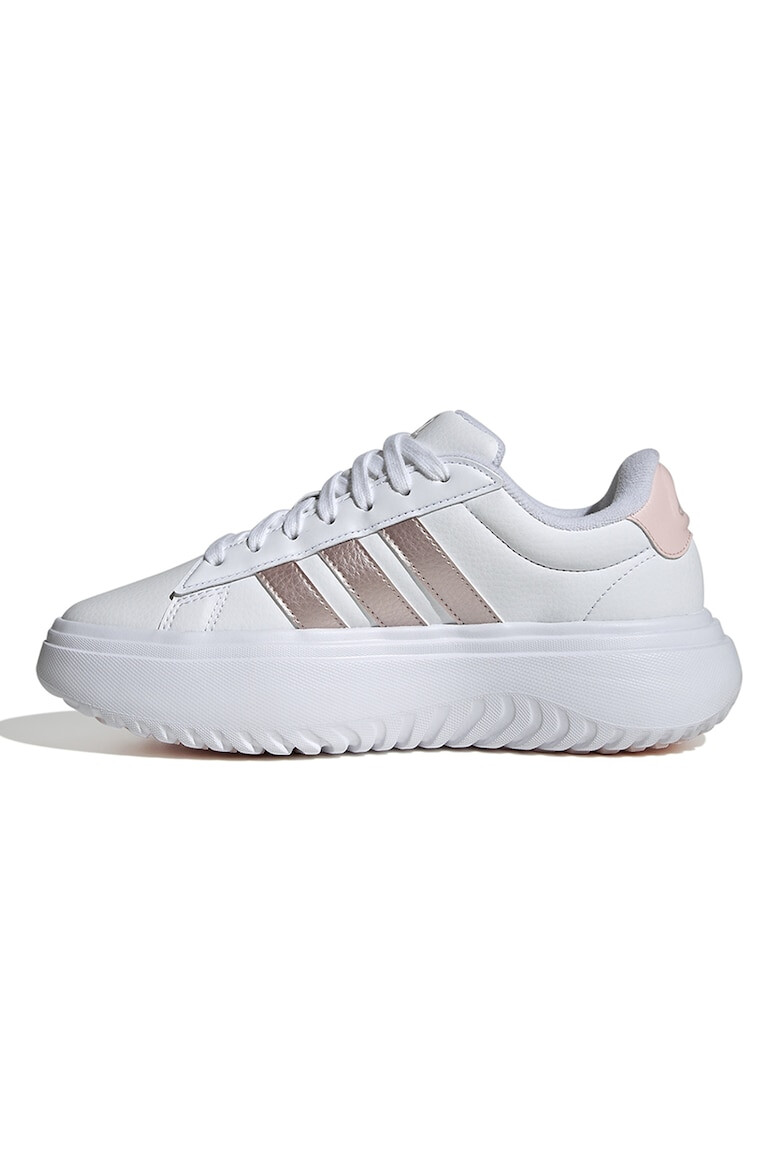 adidas Sportswear Pantofi sport flatform de piele ecologica Grand Court - Pled.ro