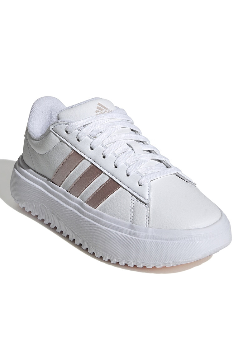 adidas Sportswear Pantofi sport flatform de piele ecologica Grand Court - Pled.ro