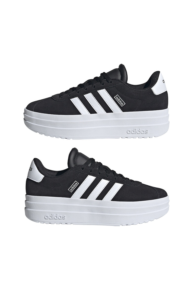 adidas Sportswear Pantofi sport flatform de piele intoarsa Court Bold - Pled.ro