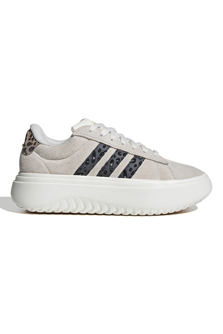 adidas Sportswear Pantofi sport flatform de piele intoarsa Grand Court - Pled.ro