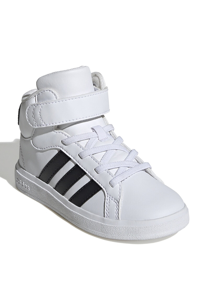 adidas Sportswear Pantofi sport medii de piele ecologica cu velcro Grand Court - Pled.ro