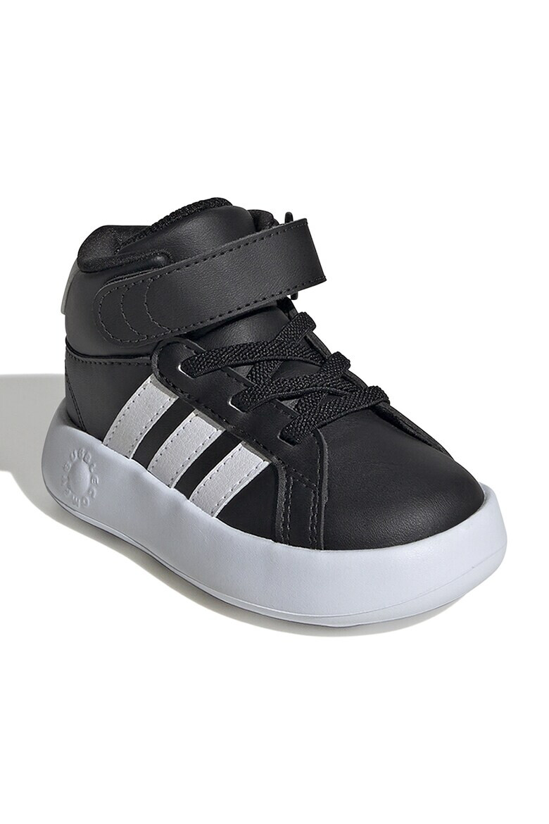 adidas Sportswear Pantofi sport medii de piele ecologica cu velcro Grand Court - Pled.ro