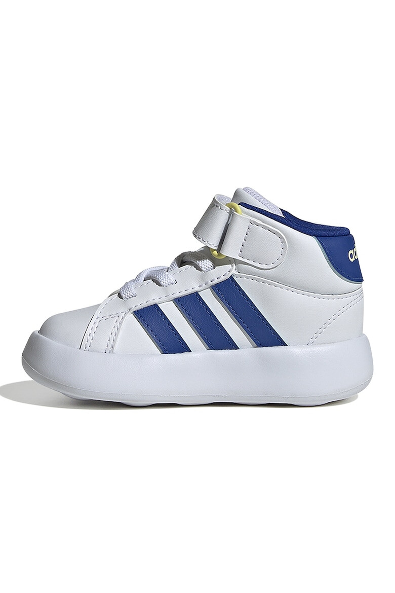 adidas Sportswear Pantofi sport medii de piele ecologica cu velcro Grand Court - Pled.ro