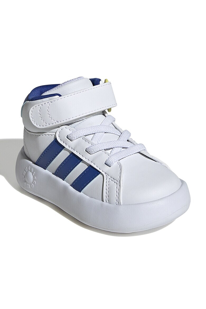 adidas Sportswear Pantofi sport medii de piele ecologica cu velcro Grand Court - Pled.ro