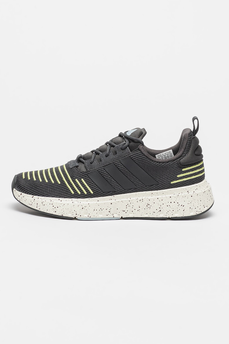 adidas Sportswear Pantofi sport unisex tricotati cu detalii striate Swift Run - Pled.ro