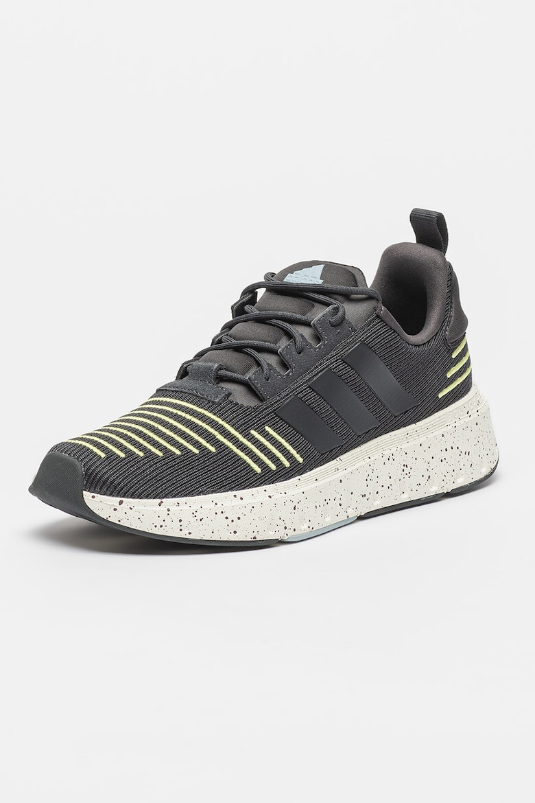 adidas Sportswear Pantofi sport unisex tricotati cu detalii striate Swift Run - Pled.ro