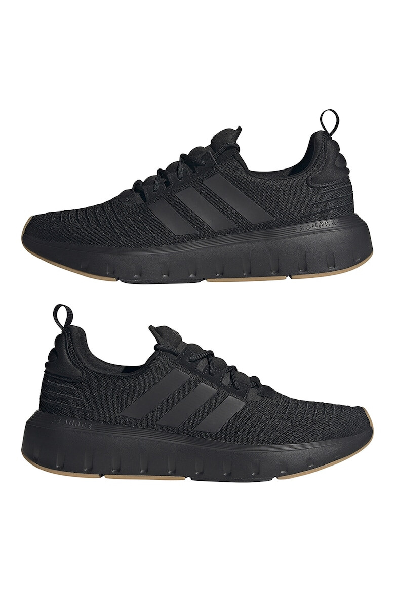 adidas Sportswear Pantofi sport unisex tricotati cu detalii striate Swift Run - Pled.ro