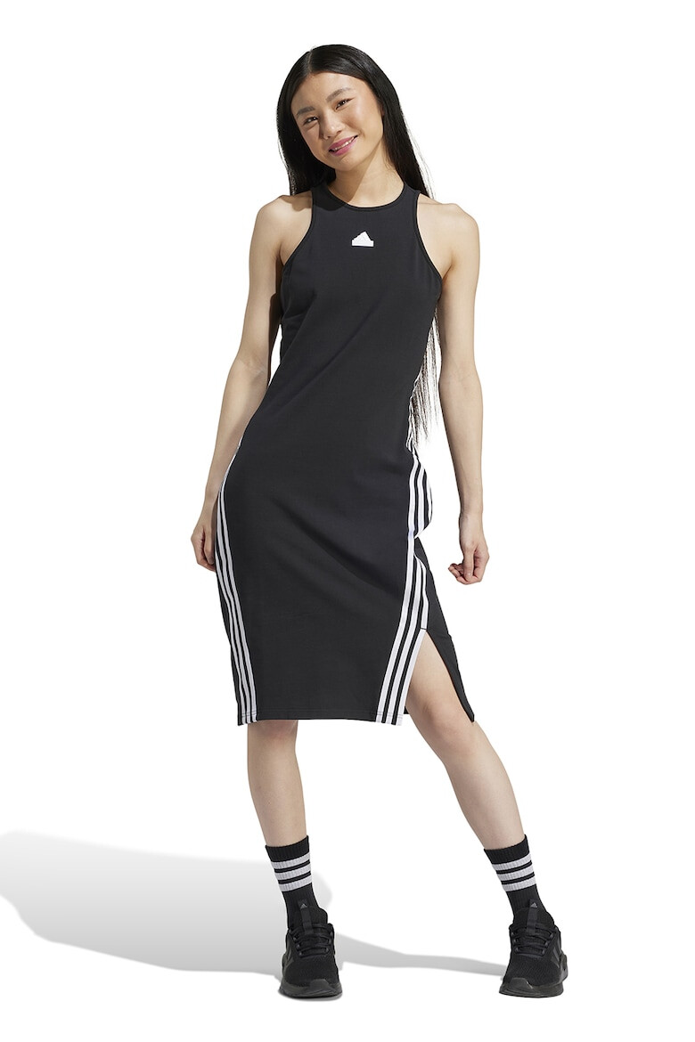 adidas Sportswear Rochie midi cu slit lateral Future Icons 3-Stripes - Pled.ro