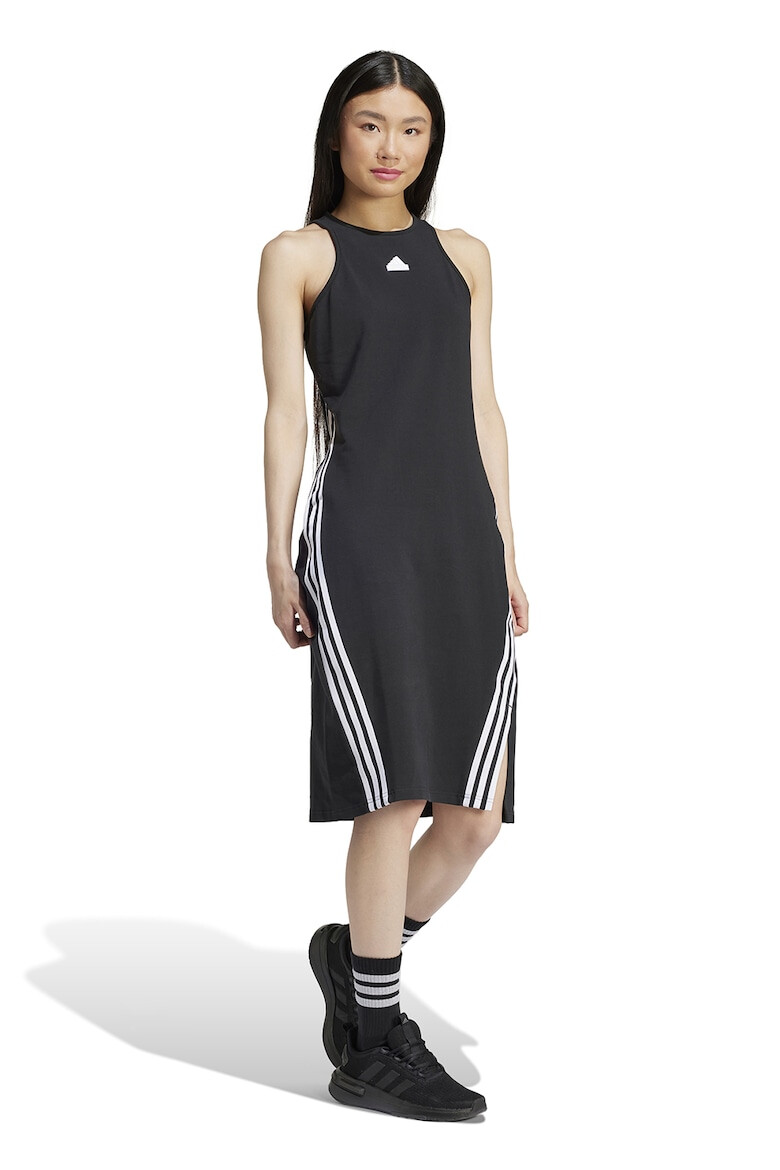 adidas Sportswear Rochie midi cu slit lateral Future Icons 3-Stripes - Pled.ro