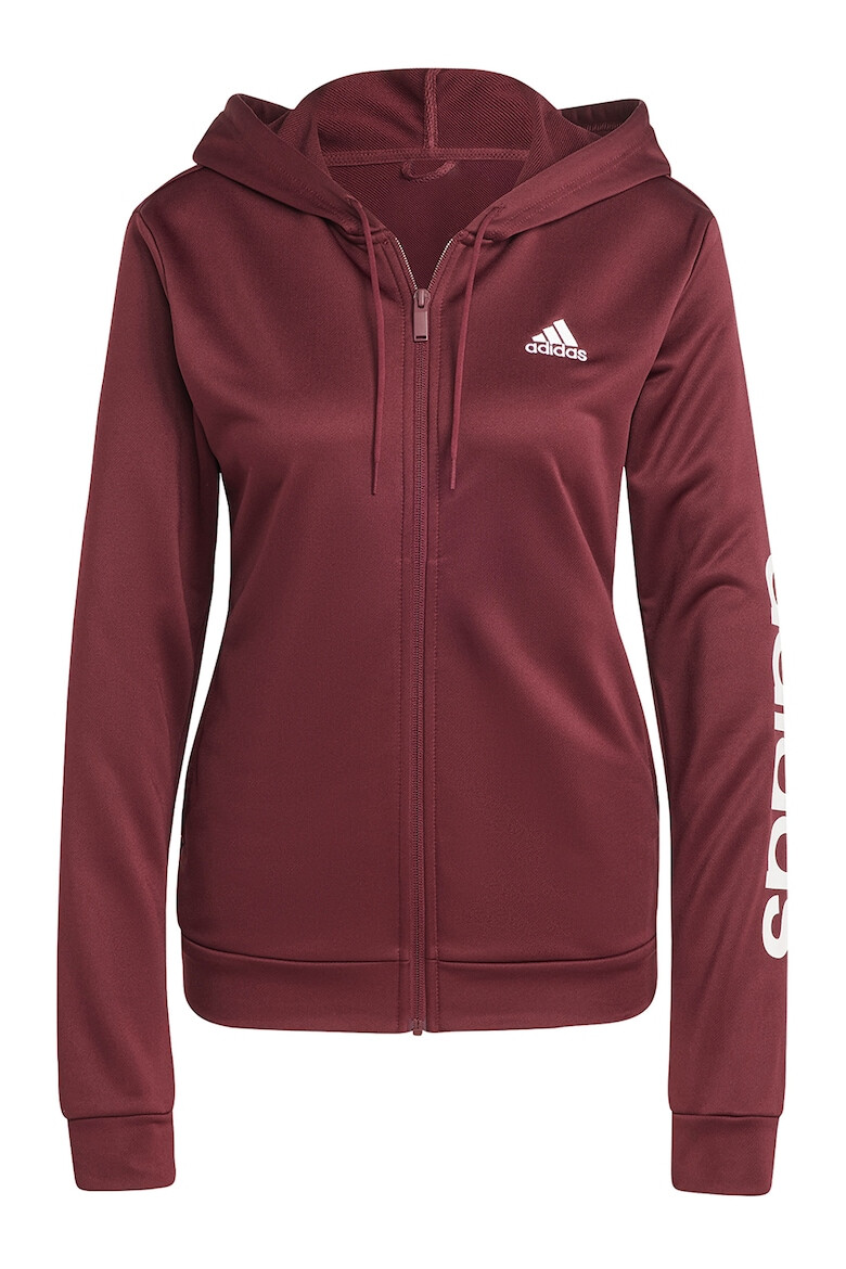 adidas Sportswear Trening cu fermoar gluga si imprimeu logo - Pled.ro