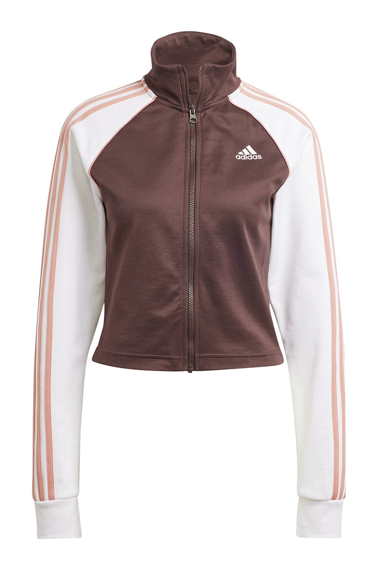 adidas Sportswear Trening cu fermoar si imprimeu logo - Pled.ro