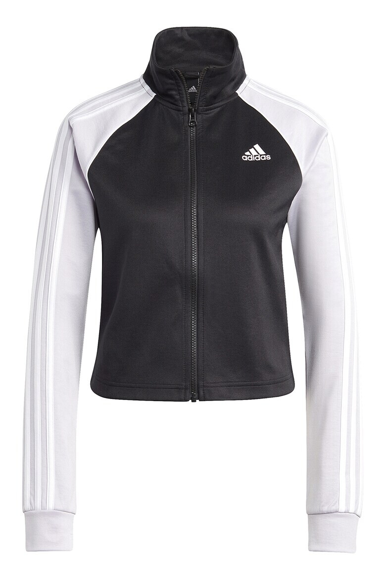 adidas Sportswear Trening cu fermoar si imprimeu logo - Pled.ro