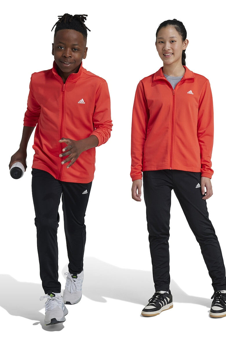 adidas Sportswear Trening cu fermoar si imprimeu logo supradimensionat Essentials - Pled.ro