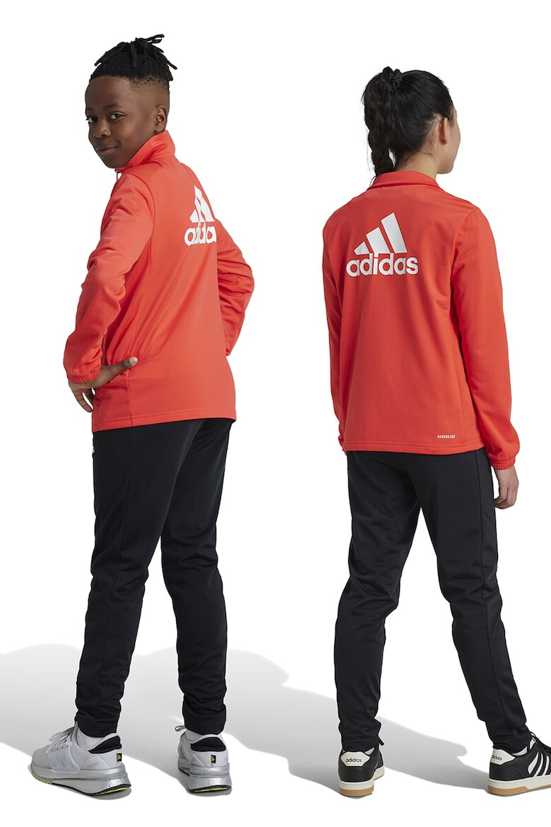 adidas Sportswear Trening cu fermoar si imprimeu logo supradimensionat Essentials - Pled.ro