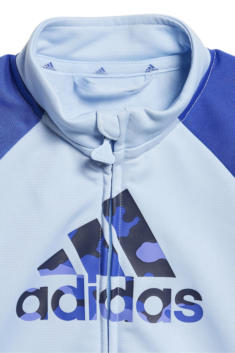 adidas Sportswear Trening cu logo si maneci contrastante - Pled.ro