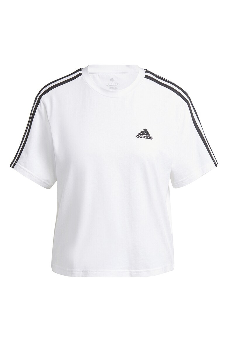 adidas Sportswear Tricou crop lejer de bumbac Essentials - Pled.ro