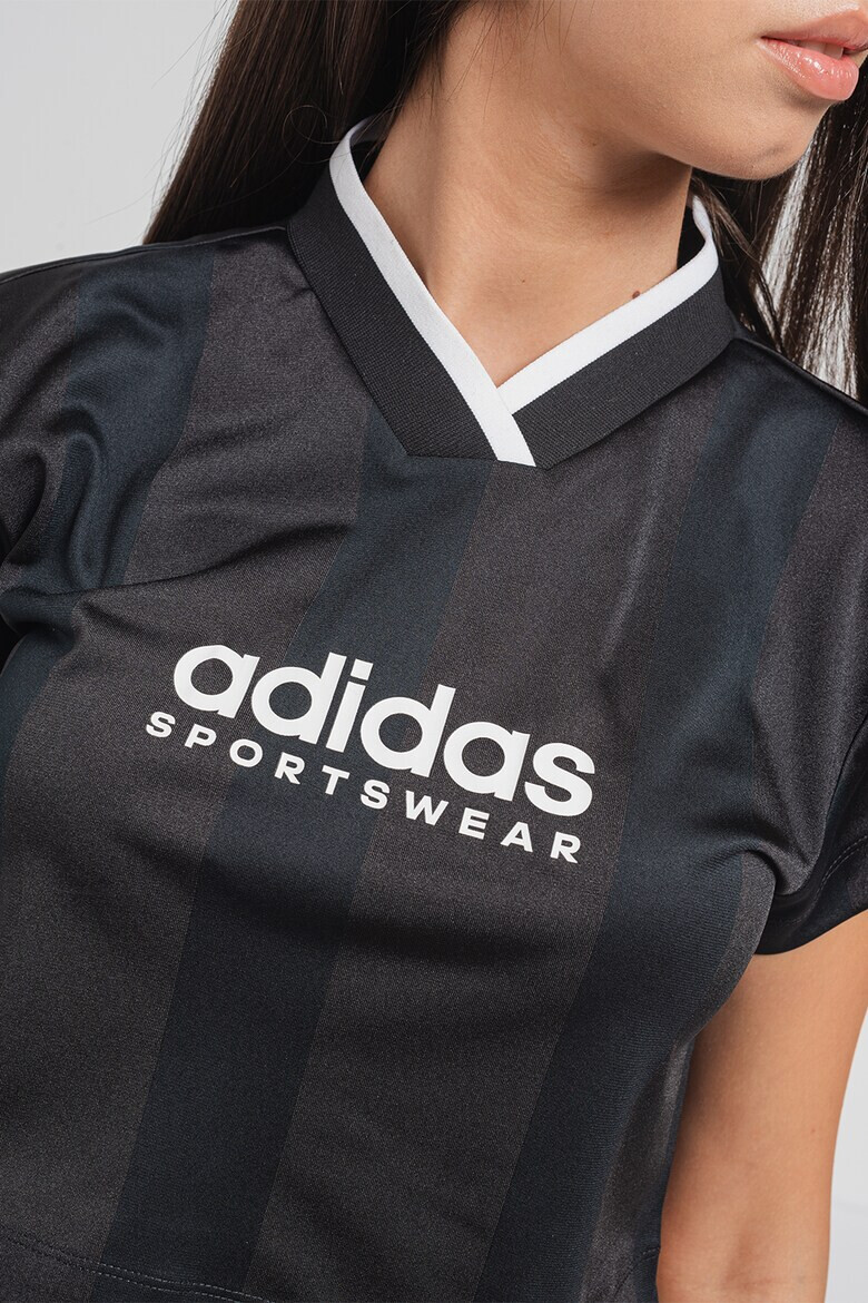 adidas Sportswear Tricou crop slim fit cu logo Tiro - Pled.ro