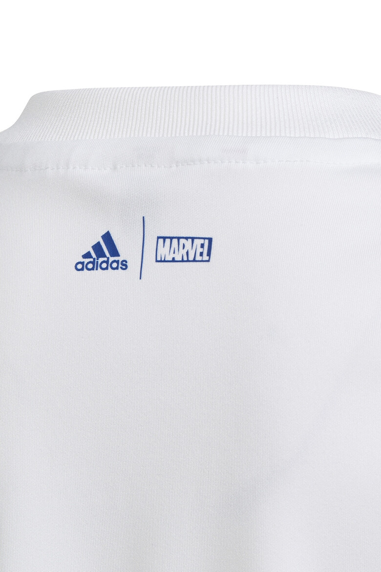 adidas Sportswear Tricou cu decolteu in V si imprimeu grafic - Pled.ro