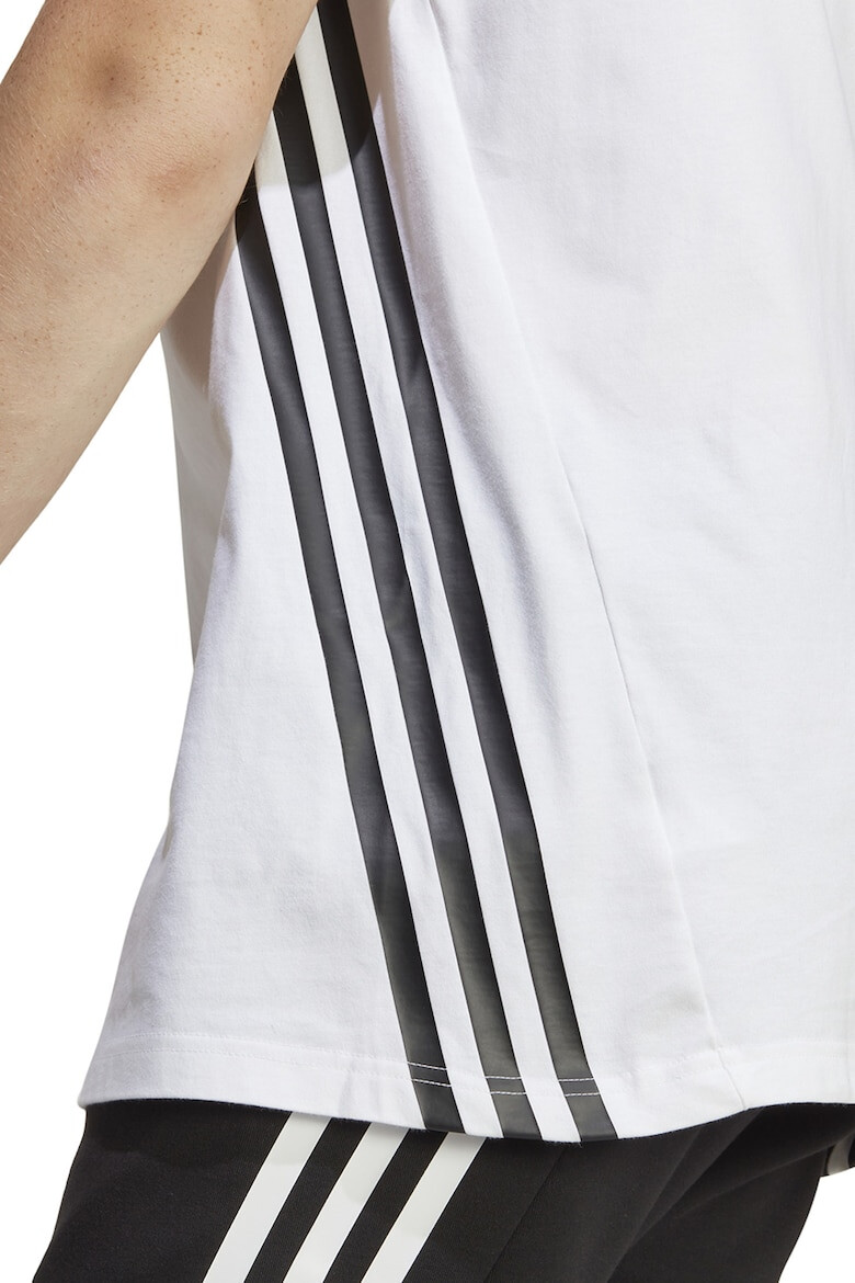 adidas Sportswear Tricou cu decolteu la baza gatului si 3 dungi Future Icons - Pled.ro