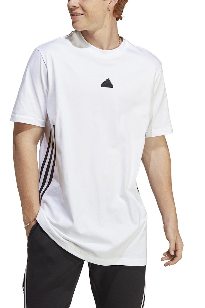 adidas Sportswear Tricou cu decolteu la baza gatului si 3 dungi Future Icons - Pled.ro