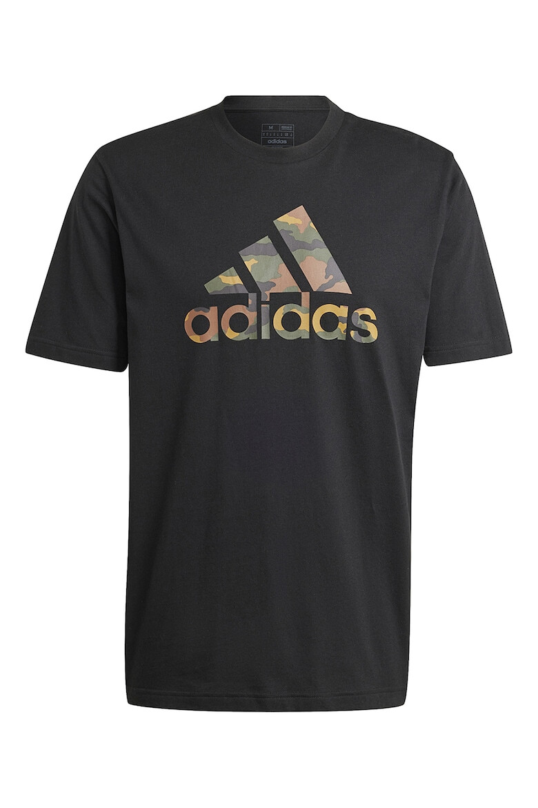 adidas Sportswear Tricou cu decolteu la baza gatului si imprimeu logo - Pled.ro