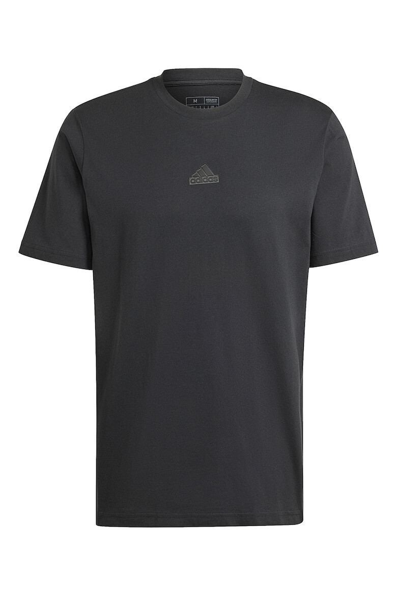 adidas Sportswear Tricou cu decolteu la baza gatului si imprimeu pe partea din spate - Pled.ro