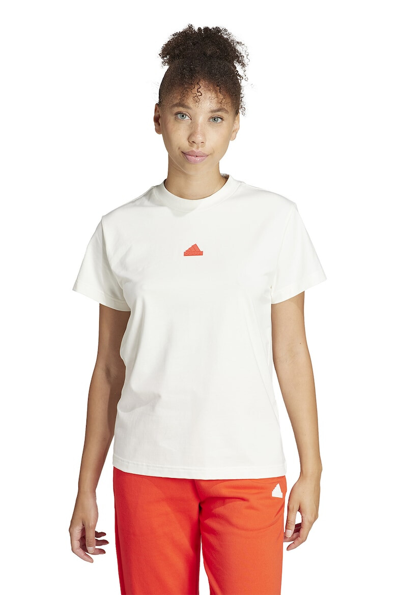 adidas Sportswear Tricou cu decolteu la baza gatului si logo - Pled.ro