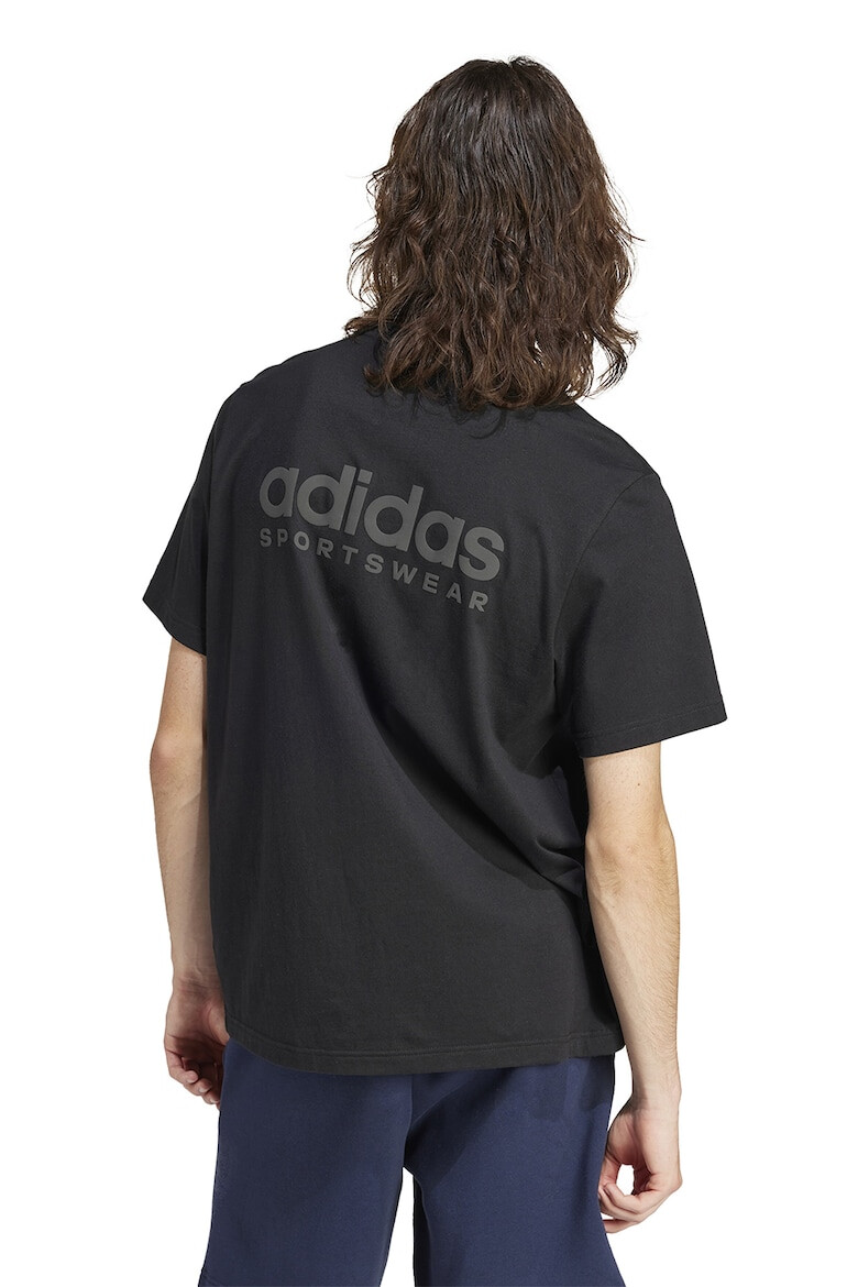 adidas Sportswear Tricou cu decolteu la baza gatului si logo All - Pled.ro