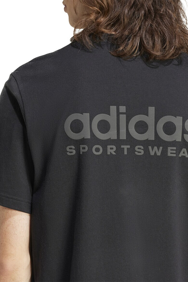 adidas Sportswear Tricou cu decolteu la baza gatului si logo All - Pled.ro