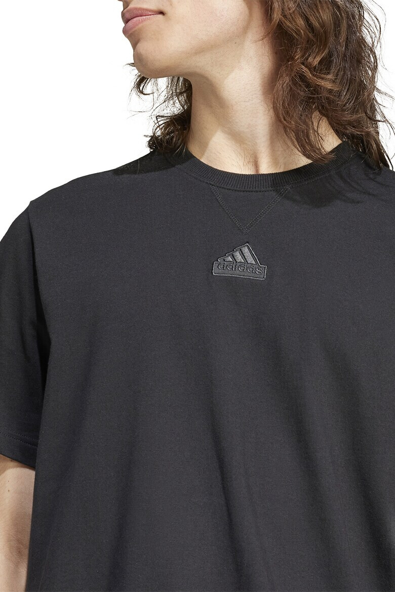 adidas Sportswear Tricou cu decolteu la baza gatului si logo All - Pled.ro