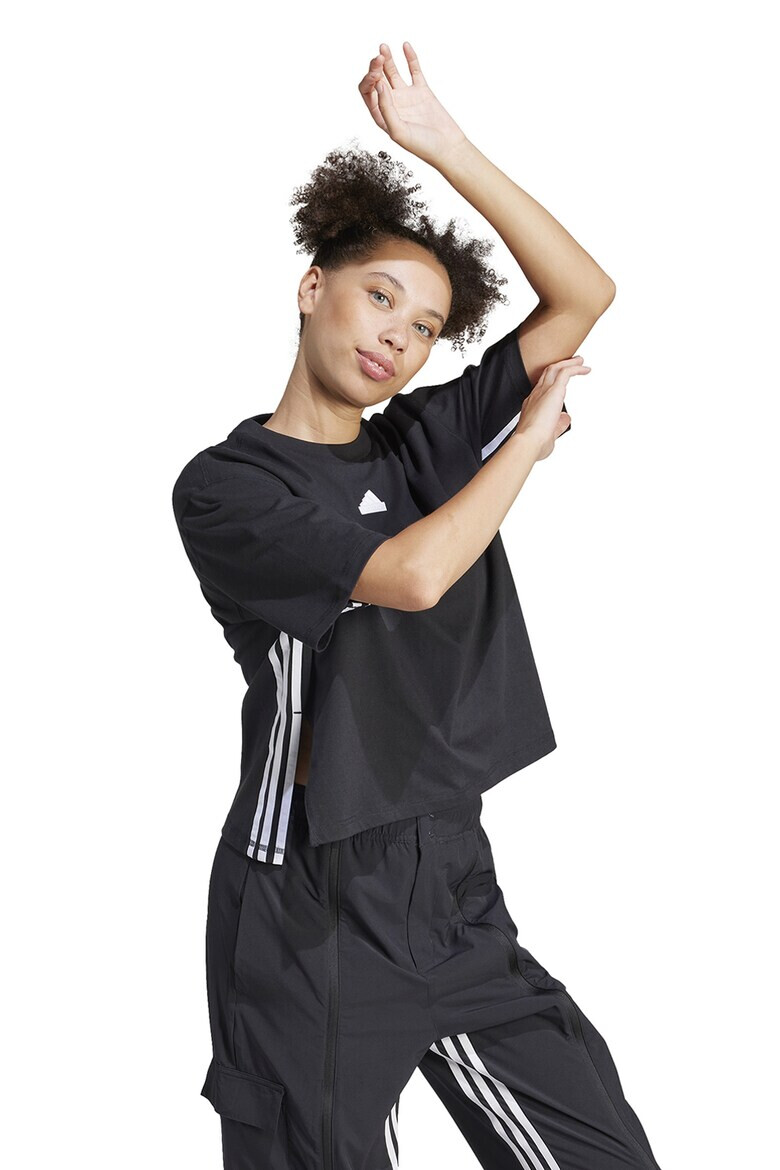 adidas Sportswear Tricou cu decolteu la baza gatului si logo Dance - Pled.ro