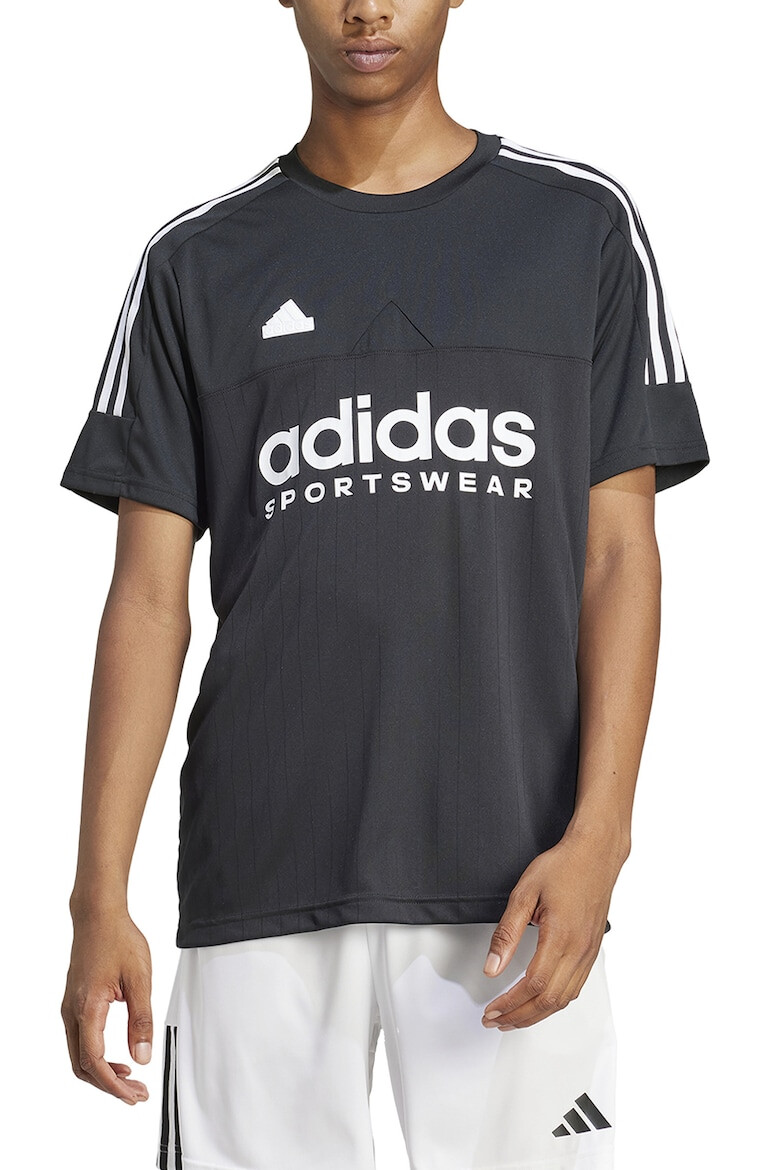 adidas Sportswear Tricou cu decolteu la baza gatului si logo Tiro - Pled.ro