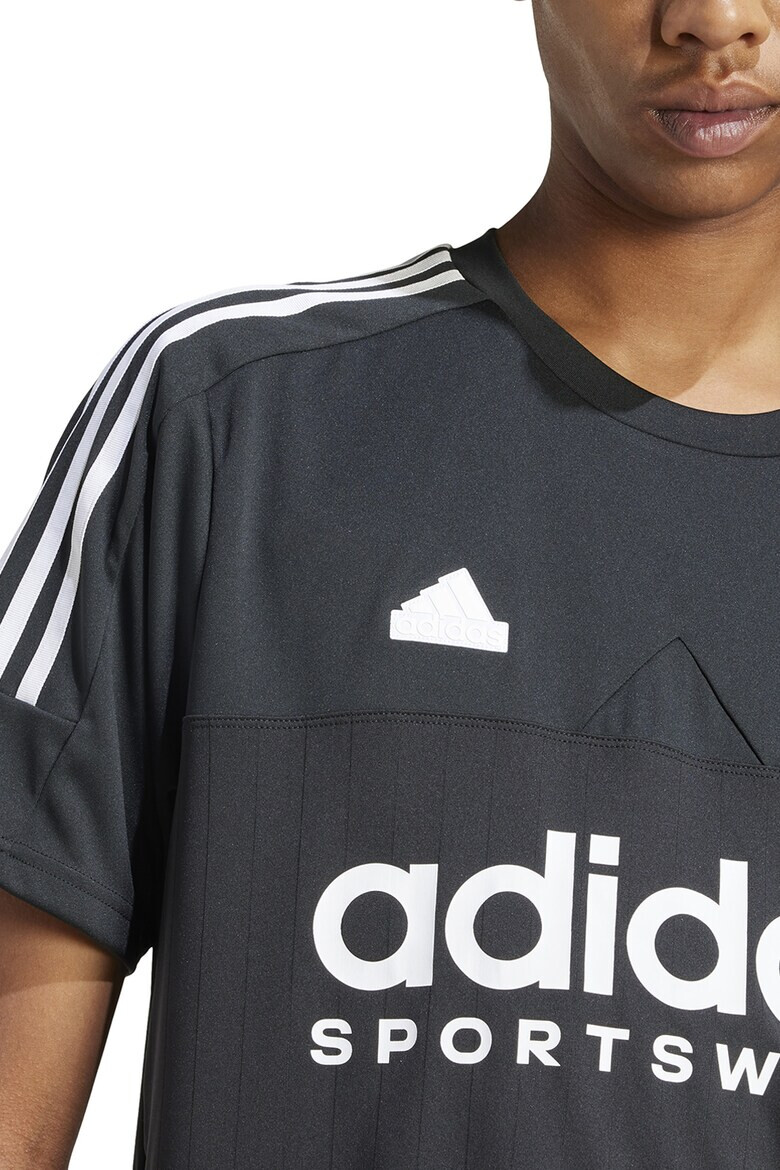 adidas Sportswear Tricou cu decolteu la baza gatului si logo Tiro - Pled.ro