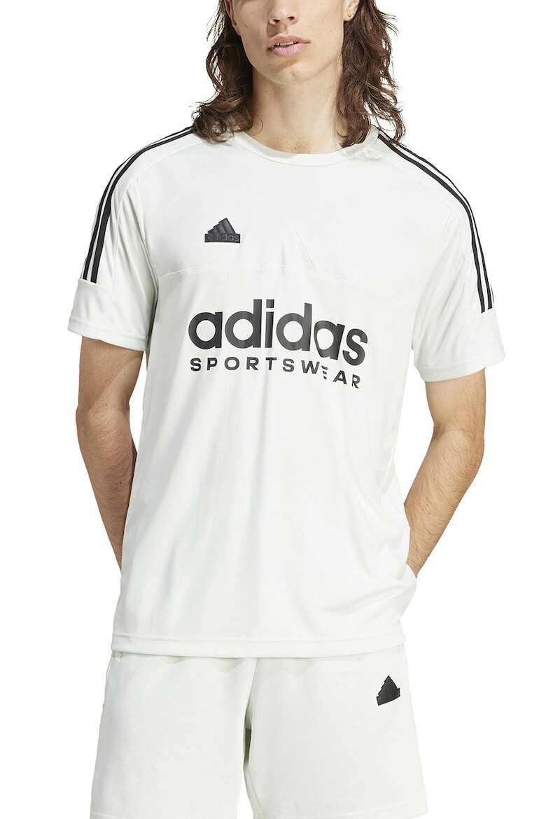 adidas Sportswear Tricou cu decolteu la baza gatului si logo Tiro - Pled.ro