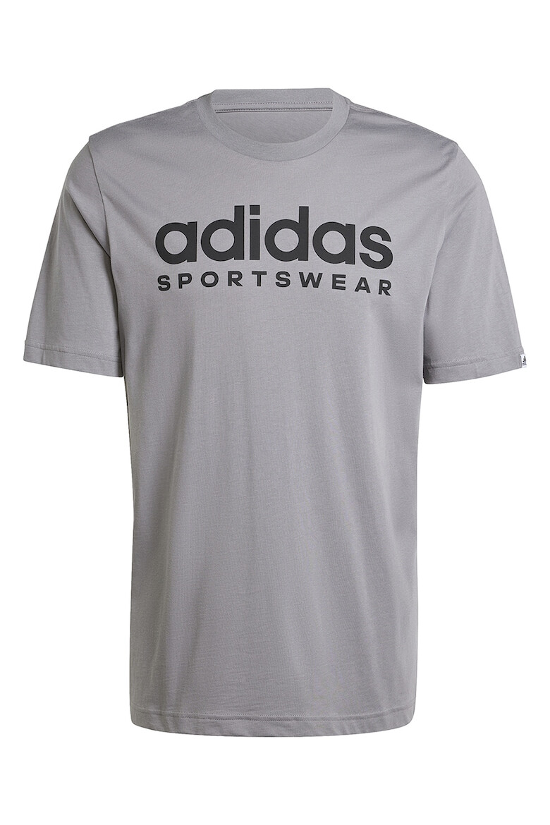 adidas Sportswear Tricou cu decolteu rotund si logo - Pled.ro