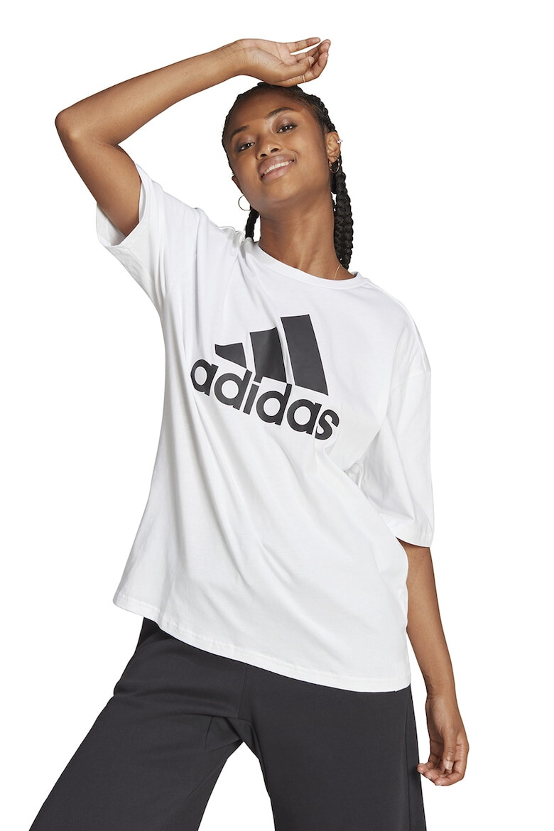 adidas Sportswear Tricou supradimensionat cu imprimeu logo Essentials - Pled.ro