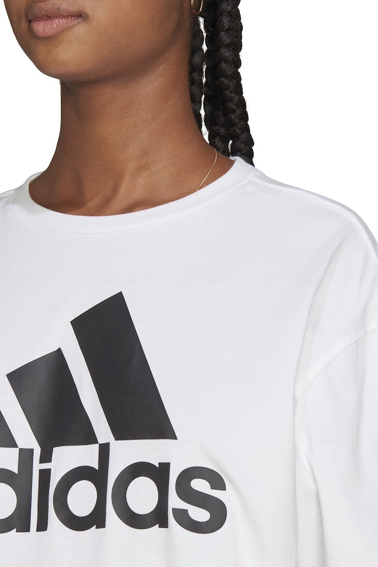 adidas Sportswear Tricou supradimensionat cu imprimeu logo Essentials - Pled.ro