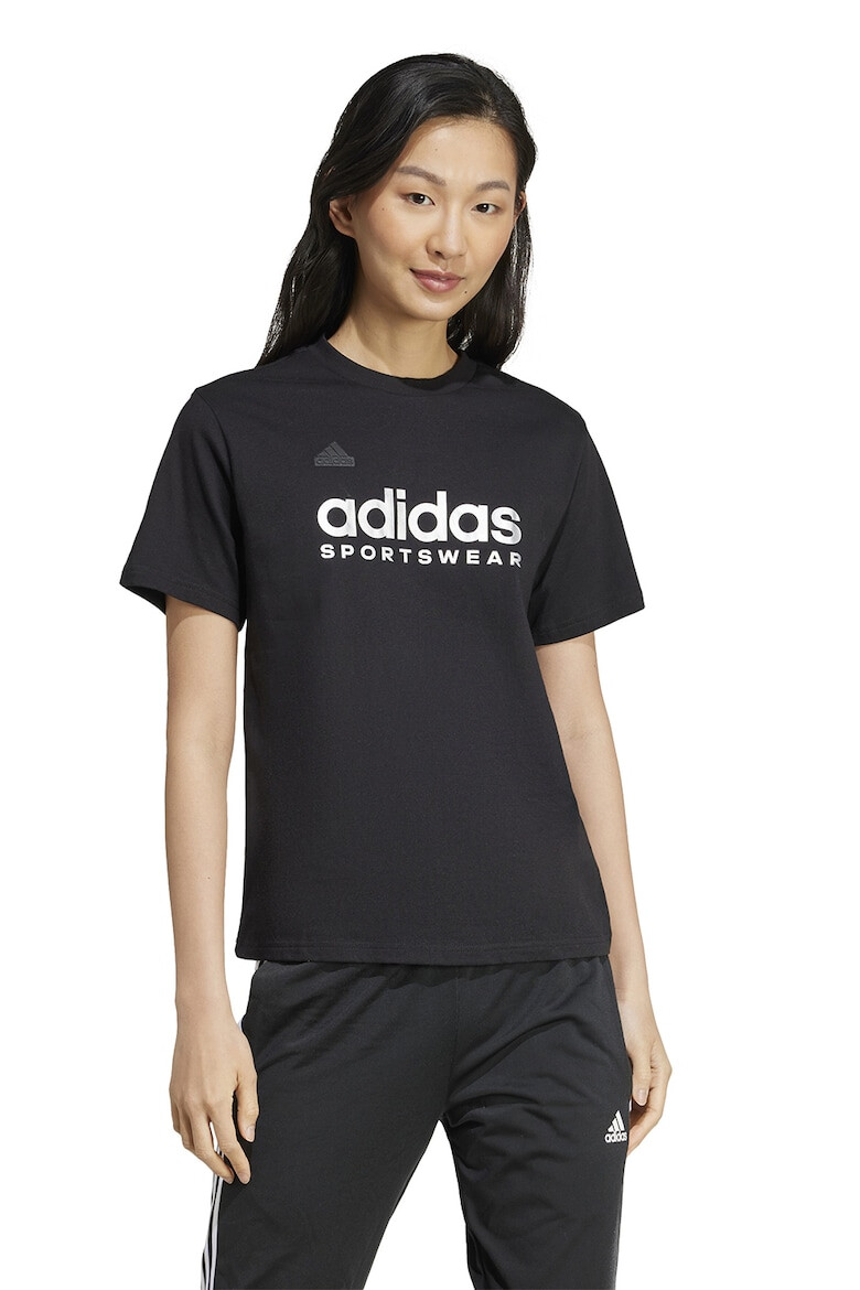 adidas Sportswear Tricou cu imprimeu logo Tiro - Pled.ro