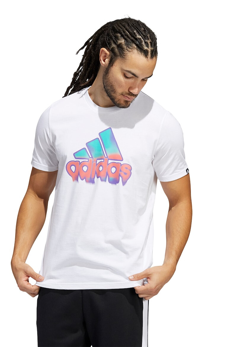 adidas Sportswear Tricou cu logo contrastant Heat - Pled.ro