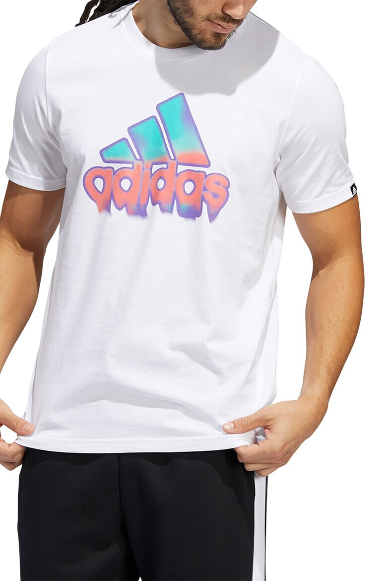 adidas Sportswear Tricou cu logo contrastant Heat - Pled.ro