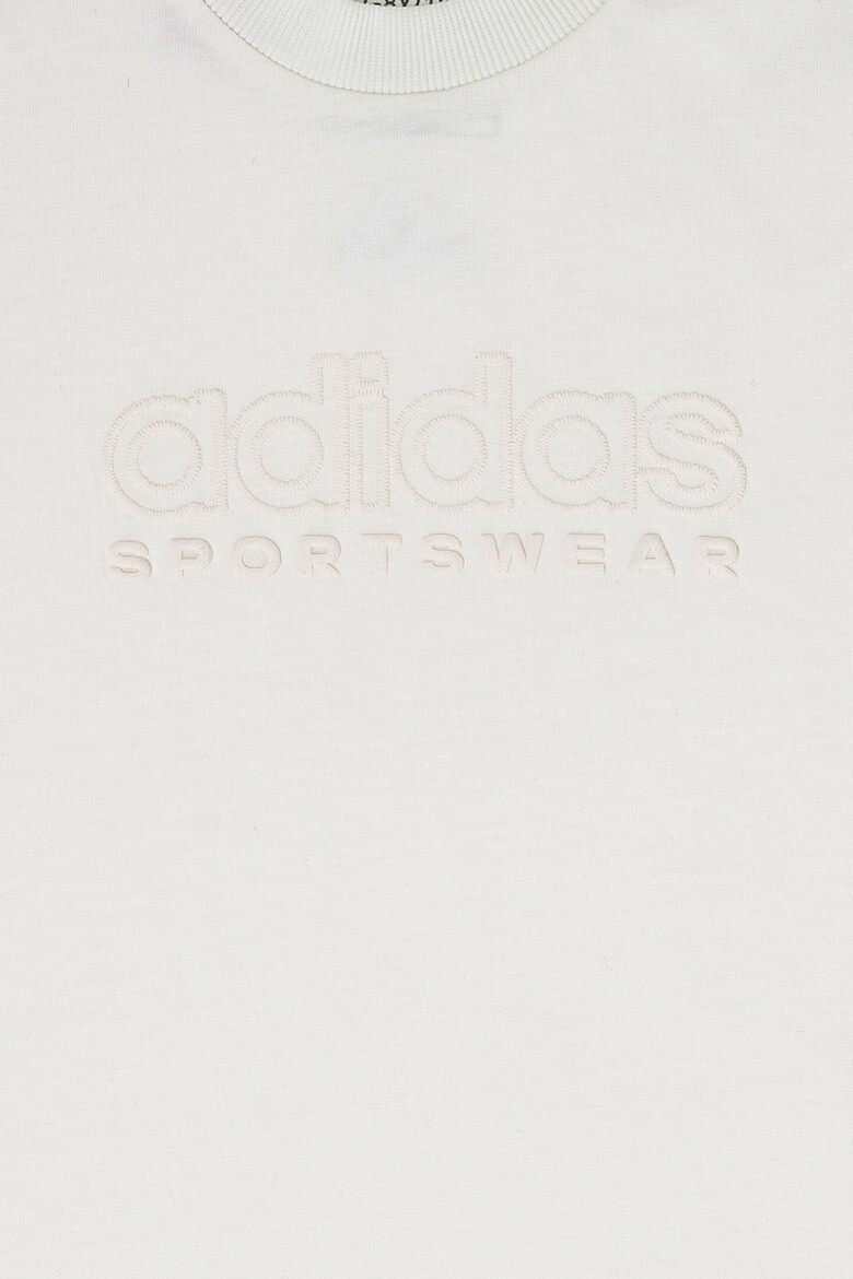 adidas Sportswear Tricou de bumbac cu decolteu la baza gatului - Pled.ro