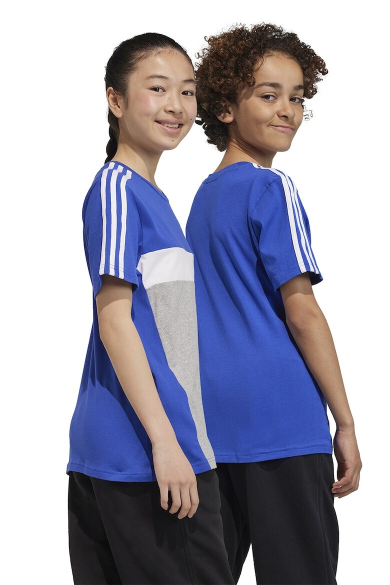 adidas Sportswear Tricou de bumbac cu decolteu la baza gatului - Pled.ro